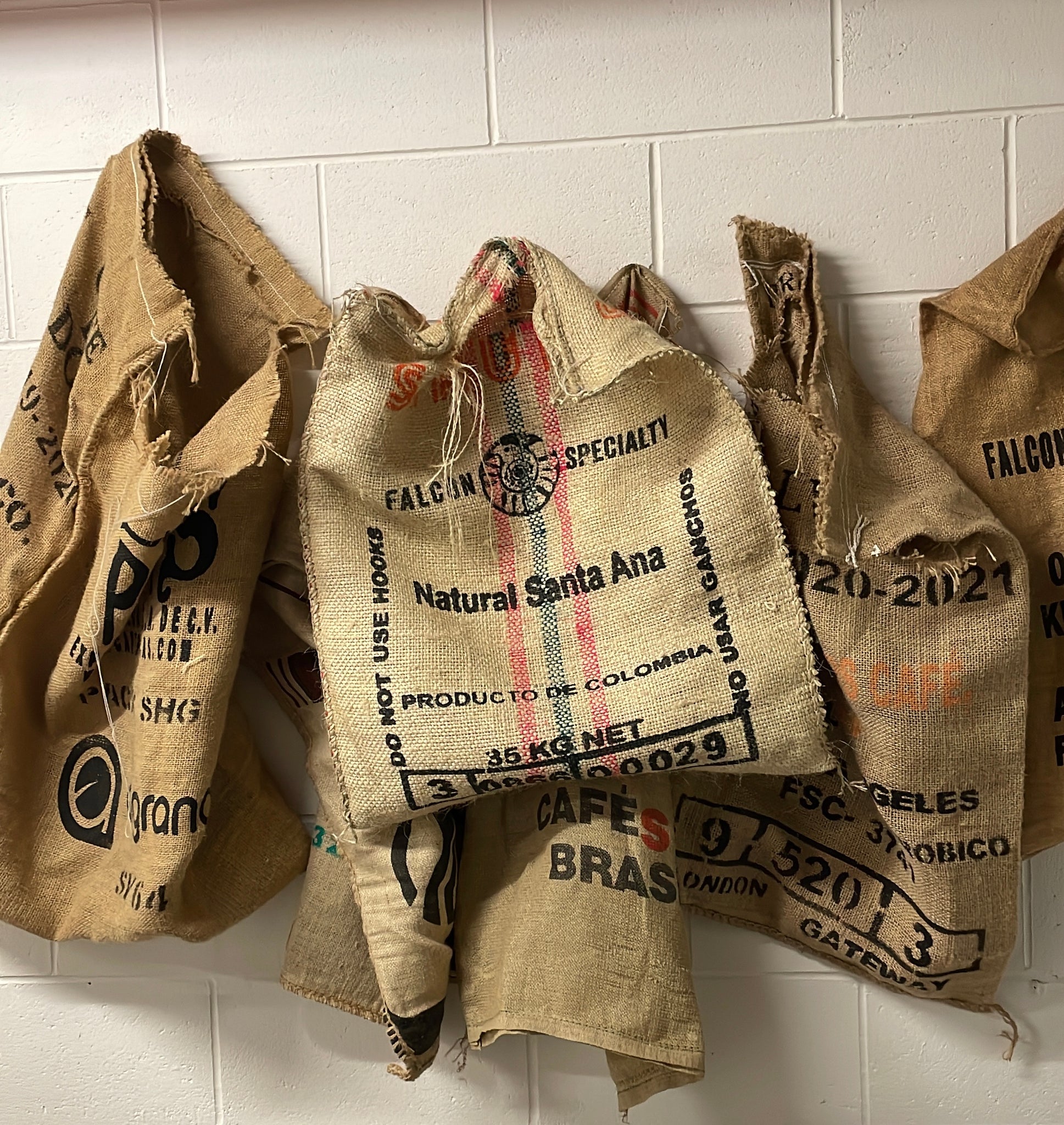 Two Sacks Hessian Sacks – Django Coffee Co.