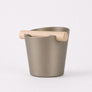 Nordic Espresso Knock Box with Oak Bar