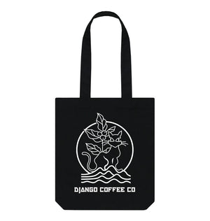 Black Django Tote Bag